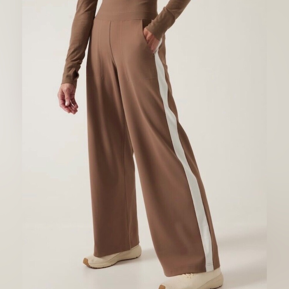 Athleta Venice Wide Leg Colorblock Pants